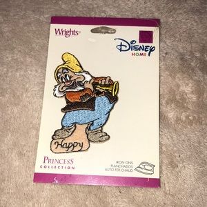 Wrights Disney home Happy patch New in packaging